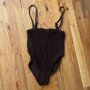 Youswim Poise One-Piece Swimsuit in Espresso